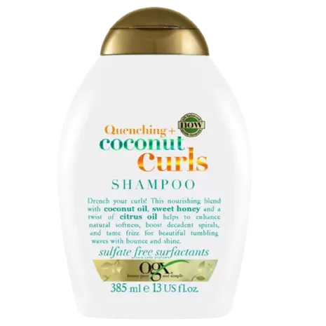 OGX Quenching+ Coconut Curls pH Balanced Shampoo 385ml