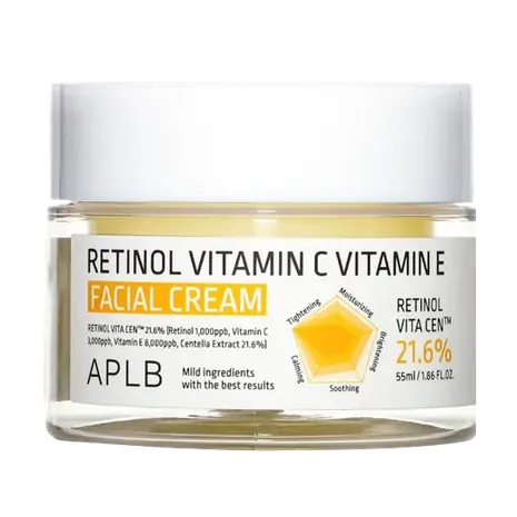 APLB - Retinol Vitamin C Vitamin E Facial Cream - 55ml