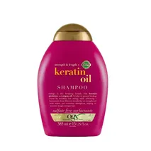 OGX Strength & Length Keratin Oil Shampoo 385 ML hair 4u shampoo