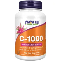 Now Foods Vitamin C-1000 with 100mg Bioflavonoids - 100 vcaps