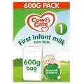 Cow & Gate 1 First Infant Baby Milk Formula Powder from Birth 600g