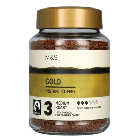 M&S Fairtrade Gold Freeze Dried Instant Coffee 200g
