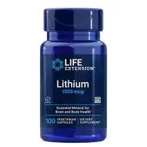 Life Extension Lithium, 1000mcg - 100 vcaps