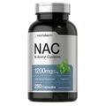 Horbäach NAC N-Acetyl Cysteine Supplement 1200mg - 250 Capsules