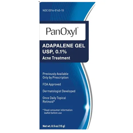 PanOxyl Adapalene 0.1% Acne Treatment 15G