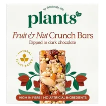 Plants by Deliciously Ella Fruit & Nut Crunch Bar 3 x 37g