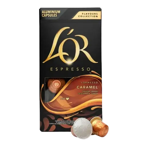L'OR Espresso Caramel 10 pods for Nespresso