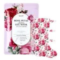 PETITFEE - Rose Petal Satin Leg Mask 1 pair