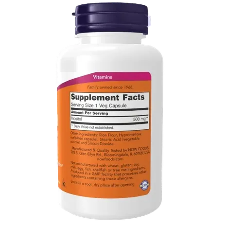 Now Foods Inositol - 500mg