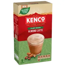 Kenco Plant Based Almond Latte Instant Coffee Sachets 6 per pack