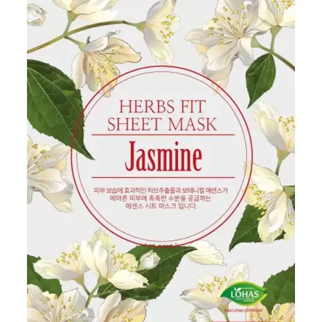 no:hj - Skin Maman Herbs Fit Gold Rose Sheet - Jasmine - 1 Pc