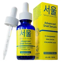 SeoulCeuticals Korean 5% Niacinamide + Snail Mucin 97.5% Serum 30 ML