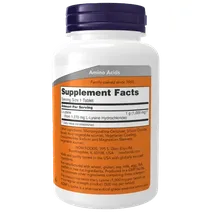 Now Foods L-Lysine - 1000mg - 100 tablets