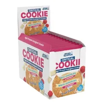 Applied Nutrition Critical Cookie, White Chocolate & Raspberry - 12 x 73g