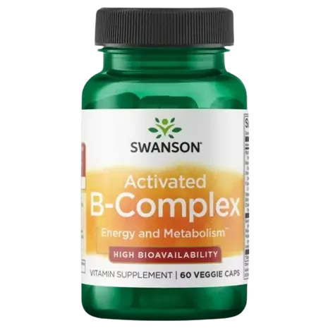 Swanson Activated B-Complex - 60 vcaps