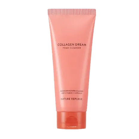 NATURE REPUBLIC - Collagen Dream Vitamin C Capsule Foam Cleanser - 150ml