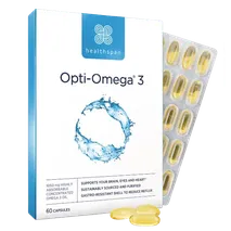 healthspan Opti−Omega® 3 60 Capsules