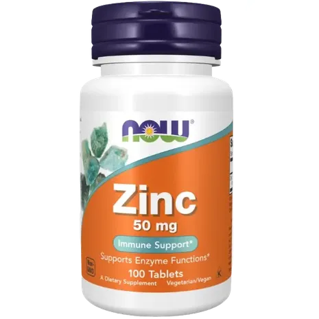 Now Foods Zinc 50 MG -100 Tabs