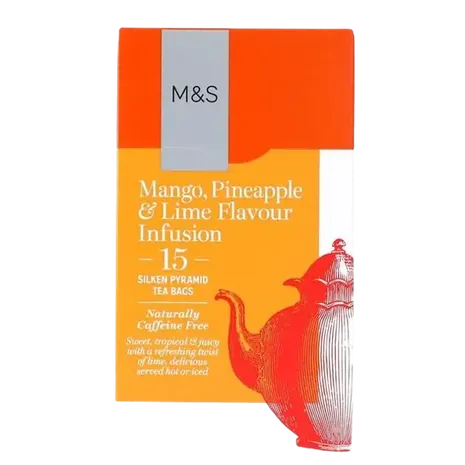 M&S Mango Pineapple & Lime Infusion Teabags 15 per pack