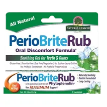 NATURE'S ANSWER Perio Rub Soothing Gel (Tooth & Gum) 14.2G