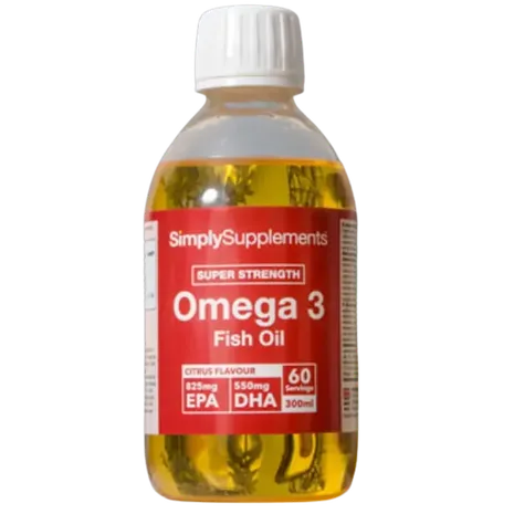 Simplysupplements Liquid Omega 3 60 Servings Citrus Flavour
