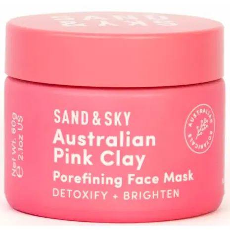 Sand&Sky Australian Pink Clay Porefining Face Mask 60g