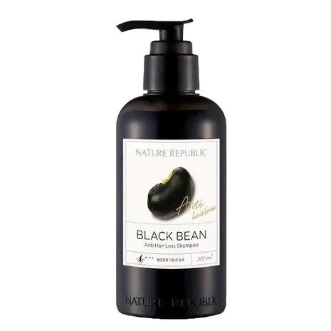 NATURE REPUBLIC - Black Bean Anti Hair Loss Shampoo - 300ml