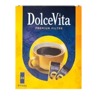 Dolce Vita Premium Filtre Instant Coffee 25 Instant Coffee Sachets
