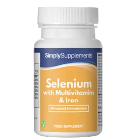 Simplysupplements Selenium 220mcg with Multivitamins & Iron 120 Tablets
