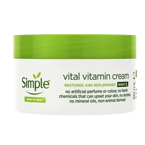 Simple Kind to Skin Vital Vitamin Night Cream 50ml