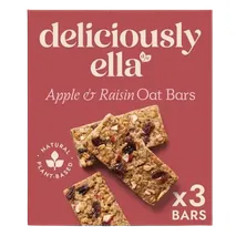 Deliciously Ella Apple, Raisin & Cinnamon Oat Bar Multipack 3 x 50g