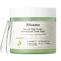 JMsolution - ReLeaf Mild Acidic Wormwood Toner Pads - 70pcs