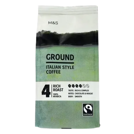 M&S Fairtrade Italian Ground Coffee 227g