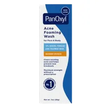 PanOxyl Foaming Acne Wash Maximum Strength 10% Benzoyl Peroxide - 1.0 oz