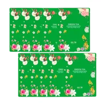 EYENLIP - Moisture Essence Mask - 10pcs - Green Tea