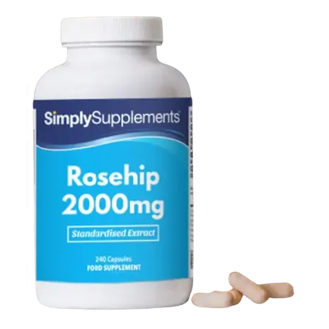 Simplysupplements Rosehip Capsules 2,000mg 240 Capsules