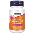 NOW Foods Vitamin D-3 5,000 IU - 30 Softgels