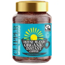 Clipper Fairtrade House Blend Organic Coffee 100g