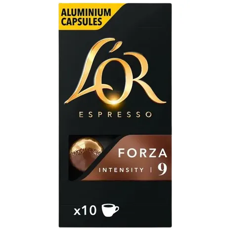 L'OR Forza Coffee 10 Coffee Pods