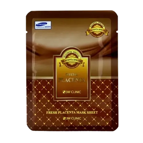 3W Clinic - Fresh Placenta Mask Sheet - 1pc