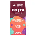 Costa Coffee Ground Intensely Dark Amazonian Blend 200g