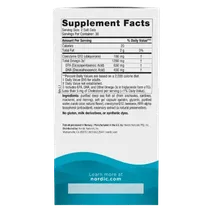 Nordic Naturals Ultimate Omega + CoQ10 - 1280mg Lemon- 60 Caps