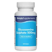 Simplysupplements Vegetarian Glucosamine 900mg 360 Capsules (180+180)