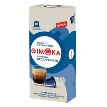 Gimoka Decaffeinated Espresso 10 pods for Nespresso
