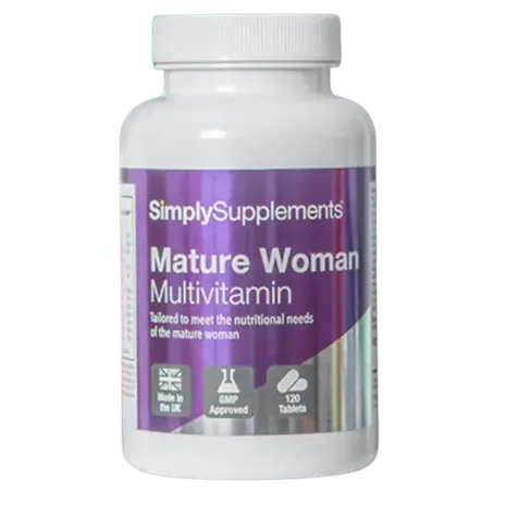 Simplysupplements Mature Woman Multivitamin 120 Capsules