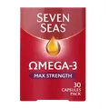 Seven Seas Omega-3 Fish Oil Max Strength with Vitamin D 30 Capsules