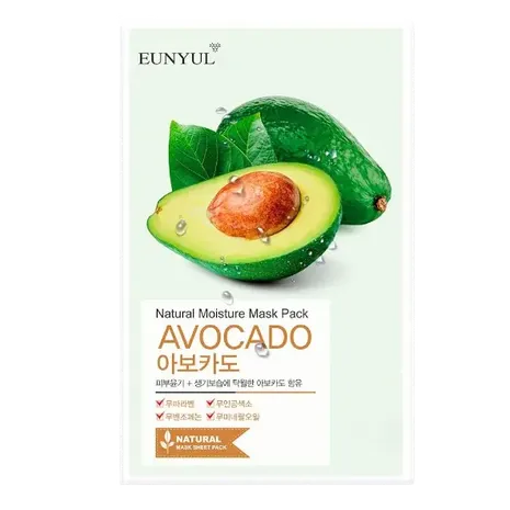 EUNYUL - Natural Moisture Mask Pack - Avocado - 1pc