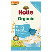 Holle Switzerland Organic Junior Muesli Multigrain with Cornflakes