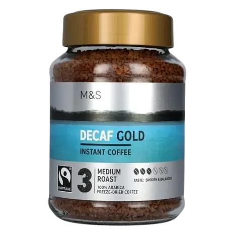 M&S Fairtrade Gold Decaf Instant Coffee 200g